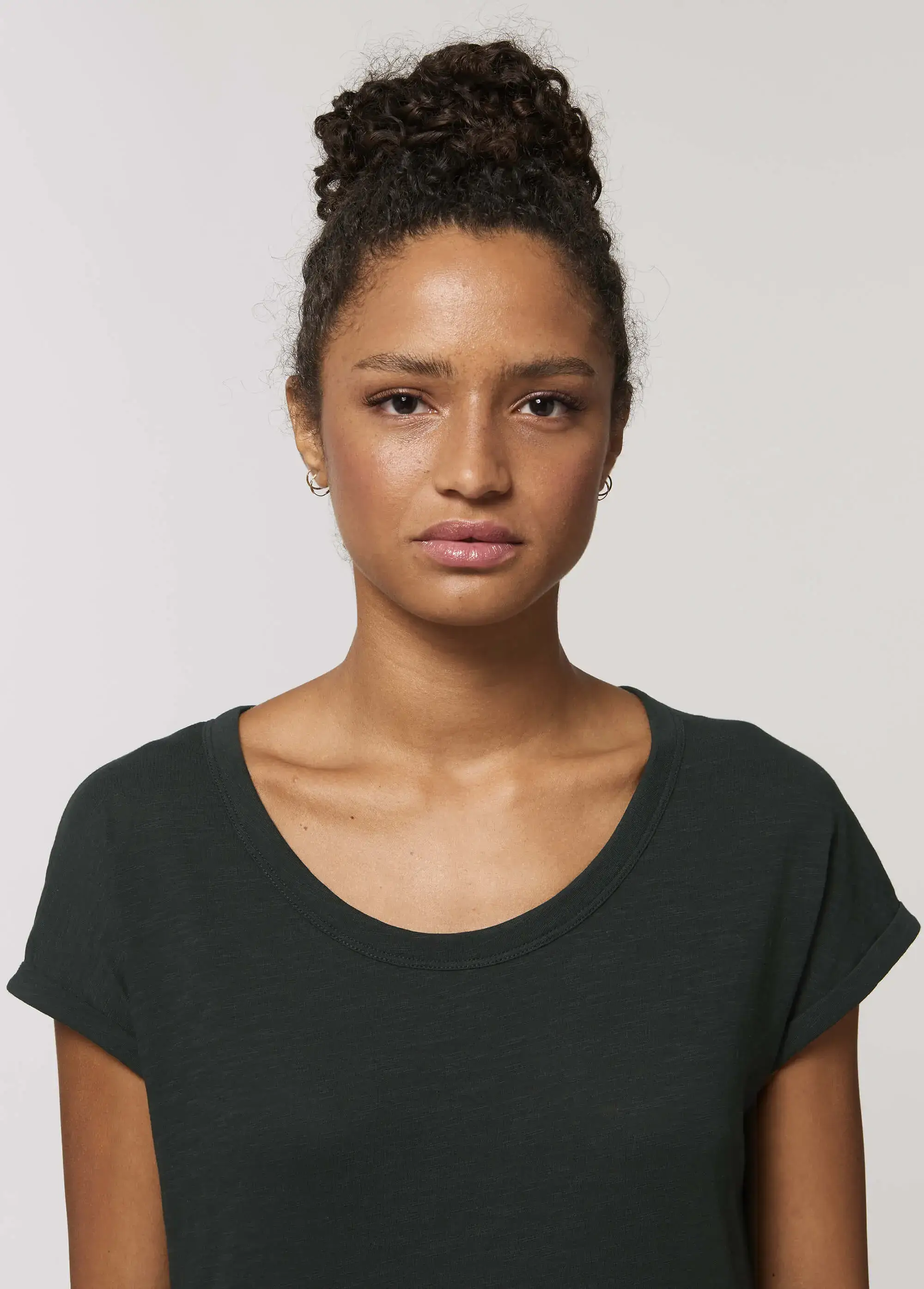 Ultrabasic T-Shirt Donna Cotone 100% Scollo Ampio - Collezione Estiva Vintage - Idea Regalo